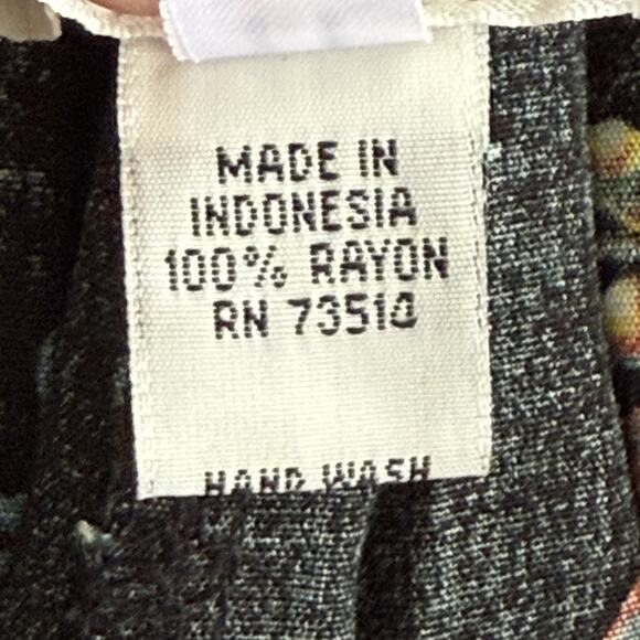 Soft Surroundings Women's TL Tropical Cocktail Pants Vacation Tourist Maximalist - Picture 12 of 14